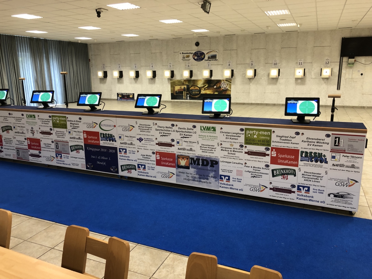 Schießanlage Luftgewehr & Luftpistole